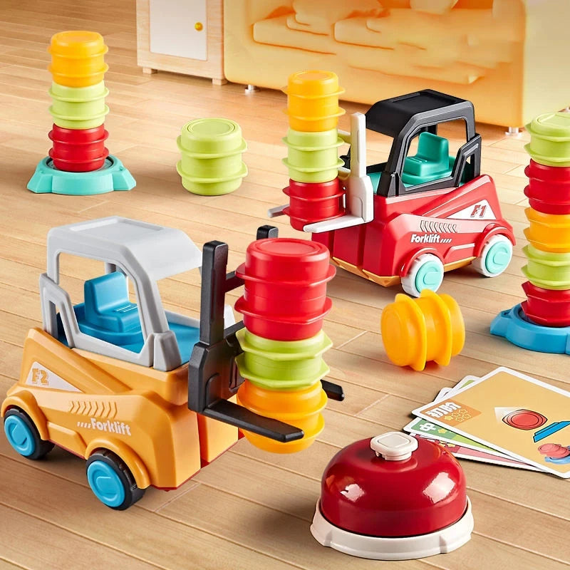 Crazy Forklift Training Ability To Respond To Kids Toys Interactive Board Games Early Educational Parent-child Matching Toy - Elite Edge Essentials 