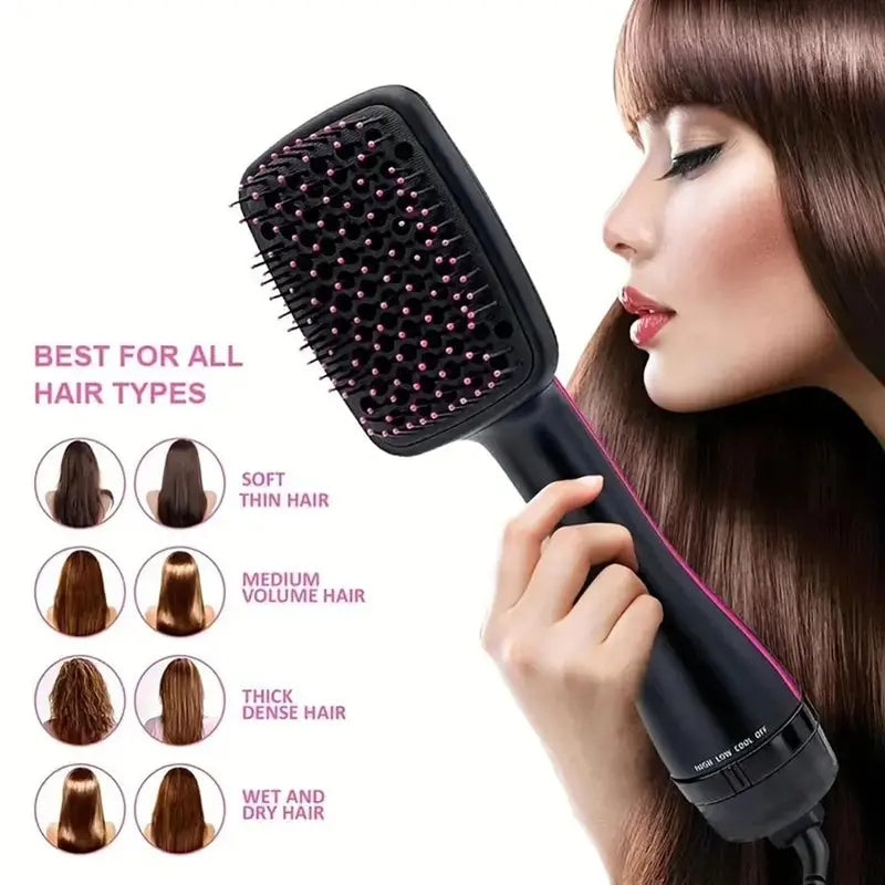 Comb Design Multifunctional Hair Dryer, Fast Drying Hair Styling Tool, Hairdressing Comb Hot Air Brush, Trending Products, Summer Gift, Makeup Products