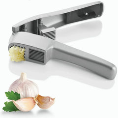 2 In 1 Multifunctional Garlic Press Garlic Slicer Zinc Alloy Manual Kitchen Gadget and Accessories Gadgets for Home - Elite Edge Essentials 
