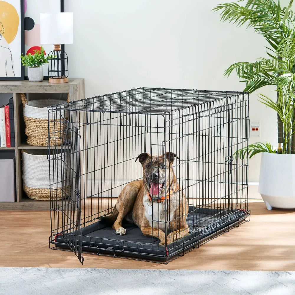 Durable & Water-Resistant Dog Crate Mat House for Dogs Black Pets Dogs Accessories Pet Supplies Bed Cushion Things Sofa Products
