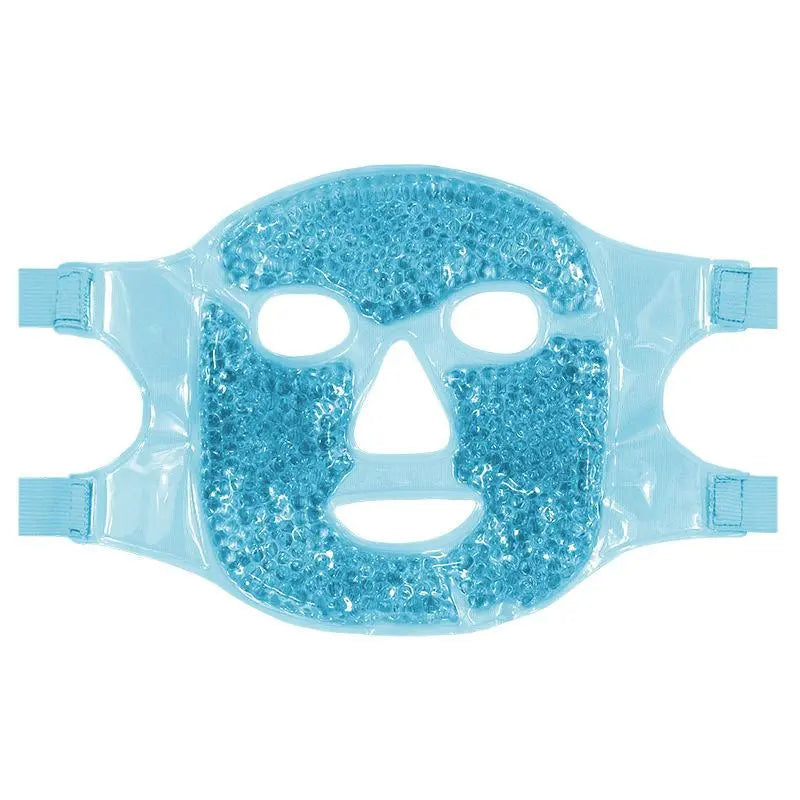 Ice Face Mask with Adjustable Elastic Strap, Multi-Purpose Gel Eye Mask Face Mask, Hot & Cold Compress Sleeping Gel Mask, Girls Skincare Products