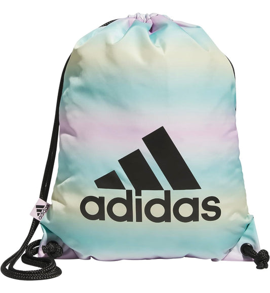 Adidas Ready Sack pack, Gradient Flash Aqua/Black, One Size - Elite Edge Essentials 