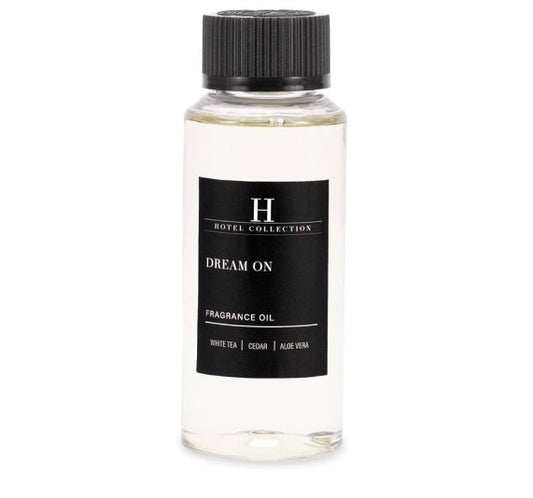 Hotel Collection - Dream On Essential Oil Scent - Luxury Hotel Inspired Aromatherapy Scent Diffuser Oil - Hints of Bright White Tea, Sweet Vanilla, & Earthy Cedar - for Essential Oil Diffusers - 120mL - Elite Edge Essentials 