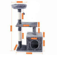 Domestic Delivery Wood Climbing Tree Cat Jumping Toy Fun Scratching Posts Solid Cats Climb Frame Pet Supplies Products