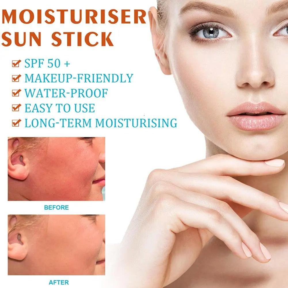 Sunscreen Cream Stick SPF 50+ UV Protective Anti Oxidant Sun Block Isolation Cream Lightweight For All Skin Type Cosmetics 2024 - Elite Edge Essentials 